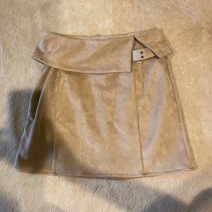 Lovers & Friends Suede Skirt